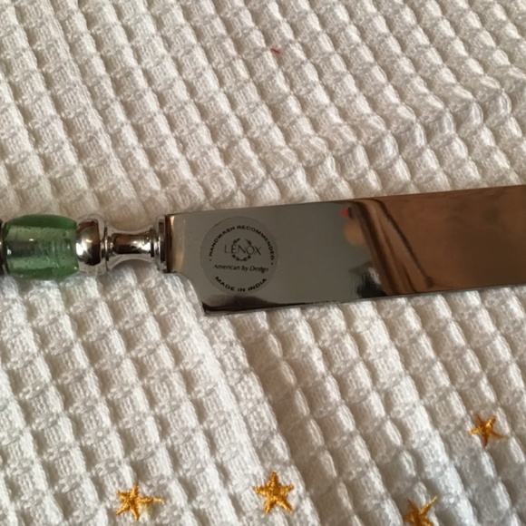 NWT Lenox Holiday Gatherings Cake Knife , 13 inches( 33 cm) - Picture 3 of 8